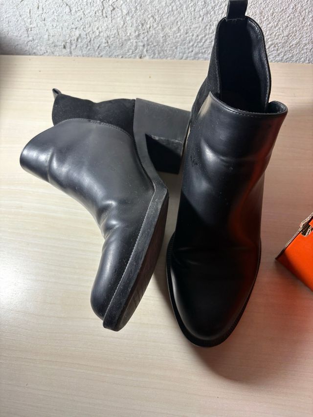 Botines Zara Negros Talla 38