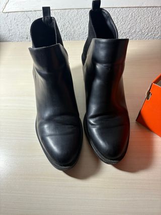 Botines Zara Negros Talla 38