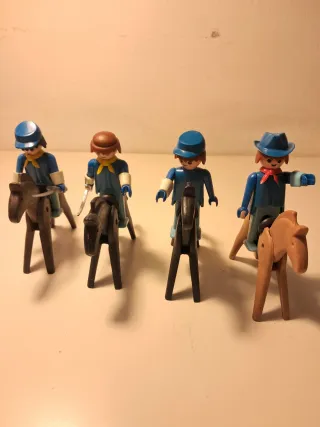 Playmobil Geobra Cavalieri con Cavalli