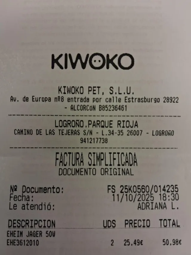 Calentador acuario EHEIM termocontrol 50w