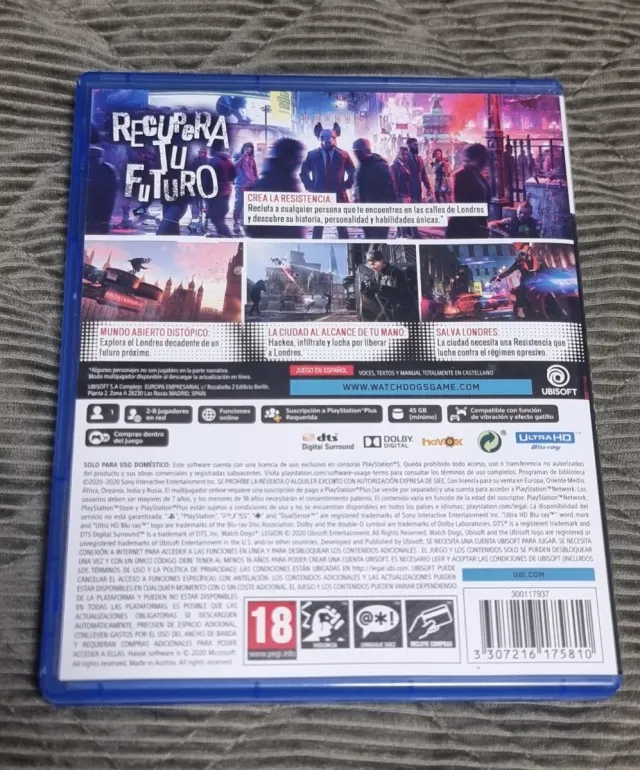 Watch Dogs Legion PS5