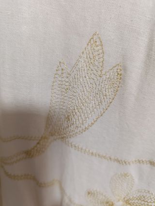 Casaca Festa media manga bordada