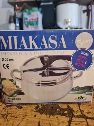 Pentola a pressione Miakasa 5 litri