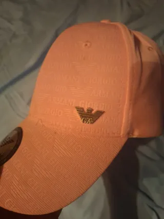 Gorra Armani Jeans Rosa