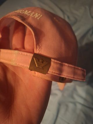 Gorra Armani Jeans Rosa