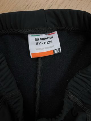 Chaqueta y culotte ciclismo Sportful Niño.