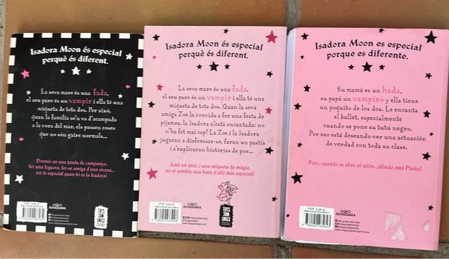 Isadora Moon...  (també es ven per unitat )