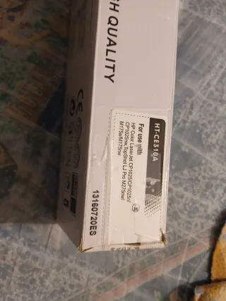 Tóner HP CE310A Negro