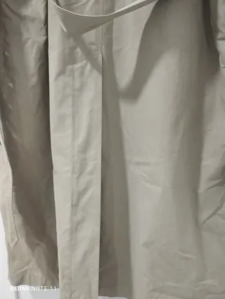 Gabardina hombre beige