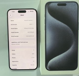 iPhone 15 Pro Max Azul