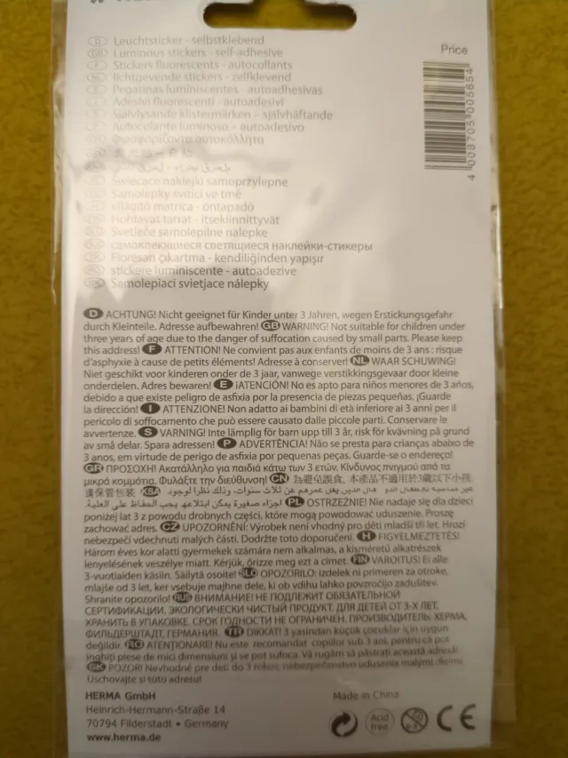 Pegatina Luna Luminosa HERMA