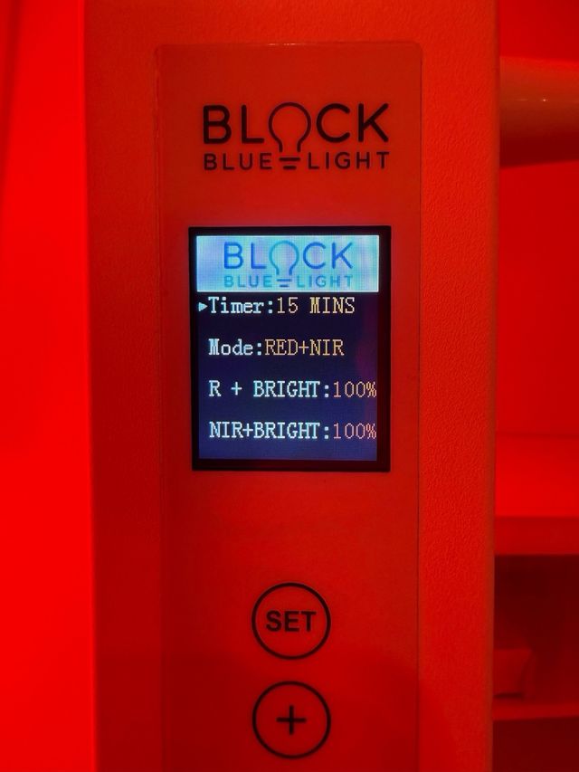 Pannello a luce rossa a infrarossi - Blocca la luce blu