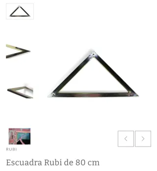 Escuadra de carpintero 80 cm