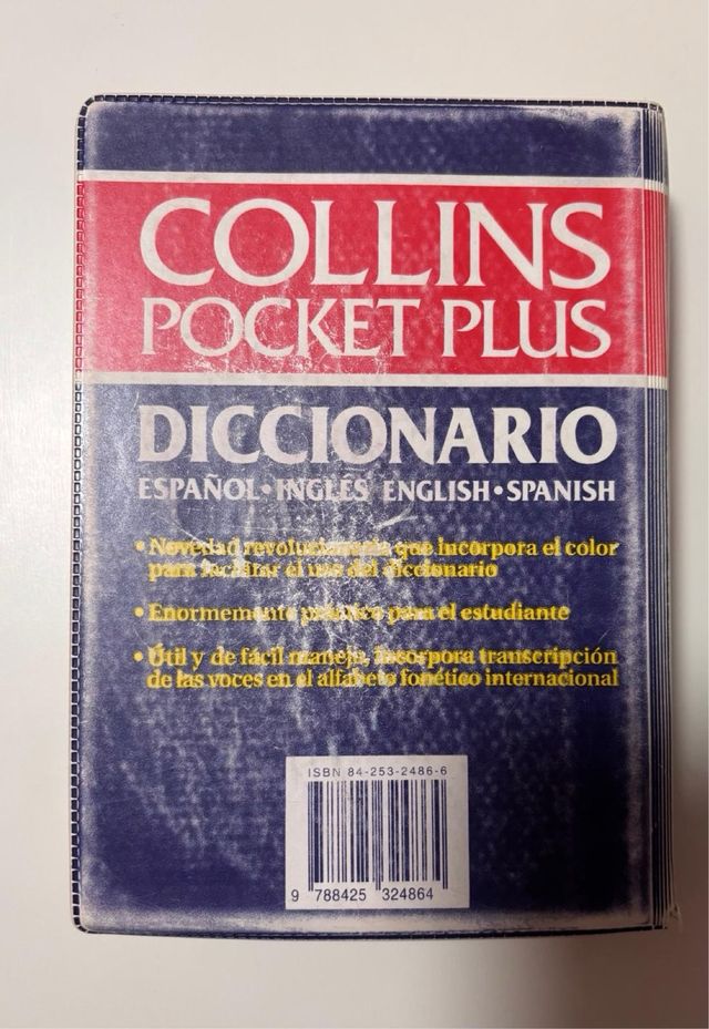 Diccionario de bolsillo inglés 