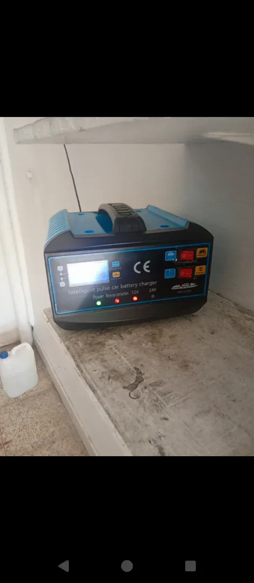 Cargador Batería Coche Moto Inteligente