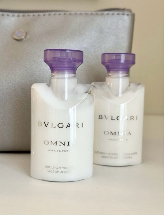 Borsa da toilette Bvlgari Omnia con accessori