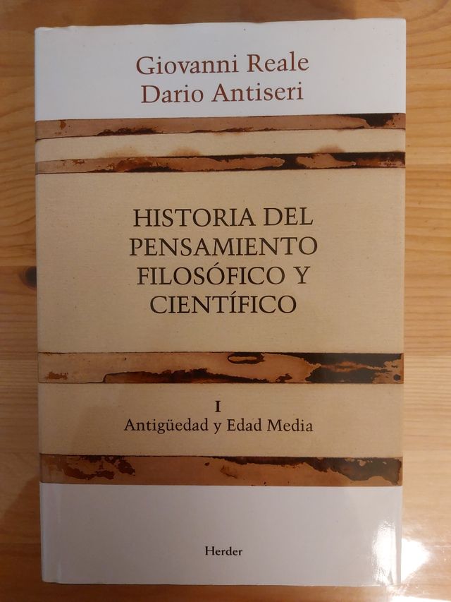 Historia del pensamiento filosófico y científico