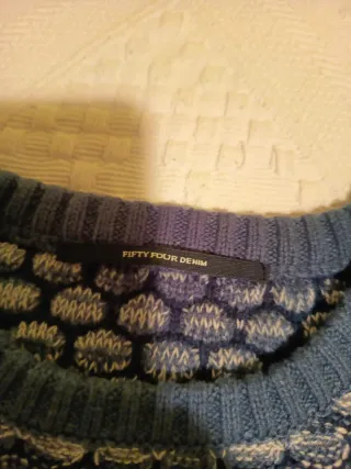 Jersey Fifty four denim azul/gris