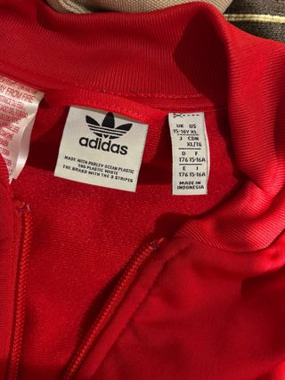 Chándal Adidas Rojo Talla M.