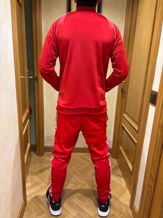 Chándal Adidas Rojo Talla M.
