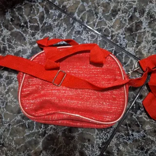 Bolso Minnie Mouse Disney Niña Rojo