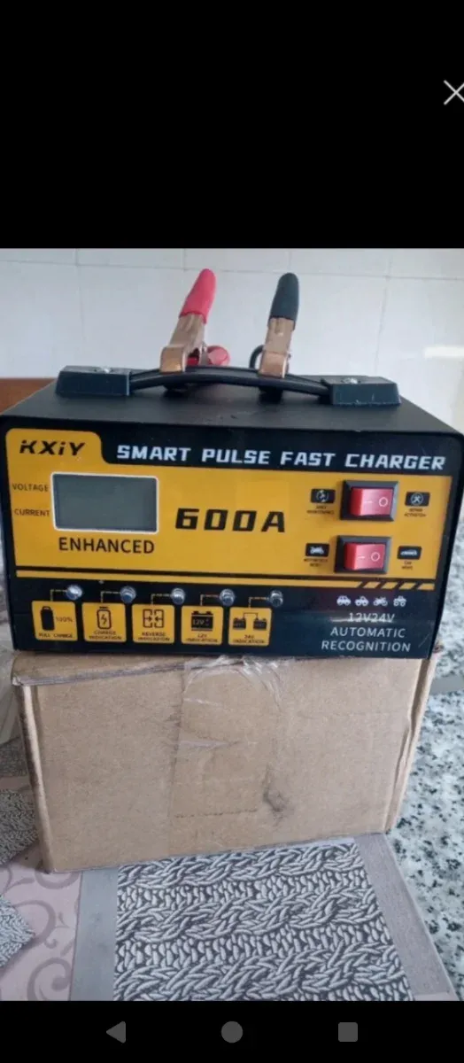Cargador Batería Coche Camión Tractor Barco 600A