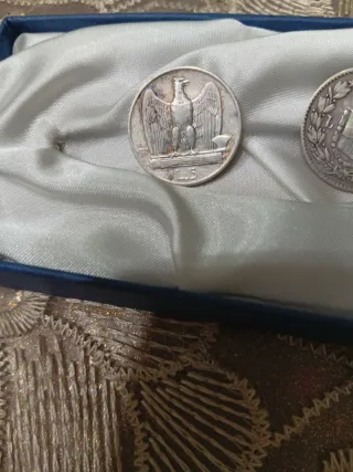 Lotto di n.4 monete in argento vintage