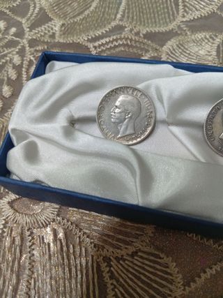 Lotto di n.4 monete in argento vintage