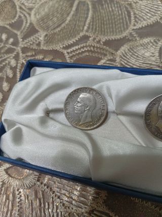 Lotto di n.4 monete in argento vintage