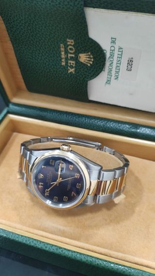 Rolex Datejust 36 ref. 16203 oro y acero