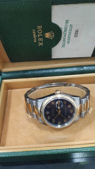 Rolex Datejust 36 ref. 16203 oro y acero
