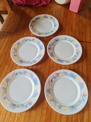 Set 15 piatti Arcopal floreali