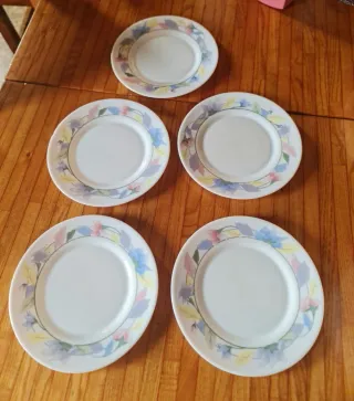 Set 15 piatti Arcopal floreali