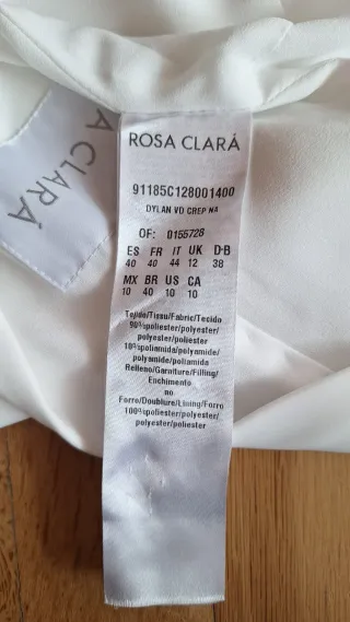 Vestido de Novia Rosa Clará