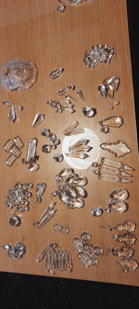 Lágrimas de cristal para lámpara