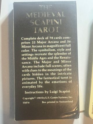 Libro y Tarot Scapini