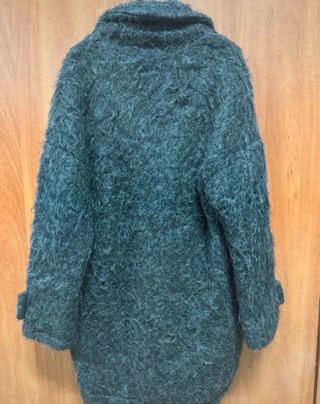 Cappotto lana grigio taglia L