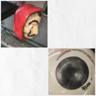 Salvadanaio Maschera Casa de Papel