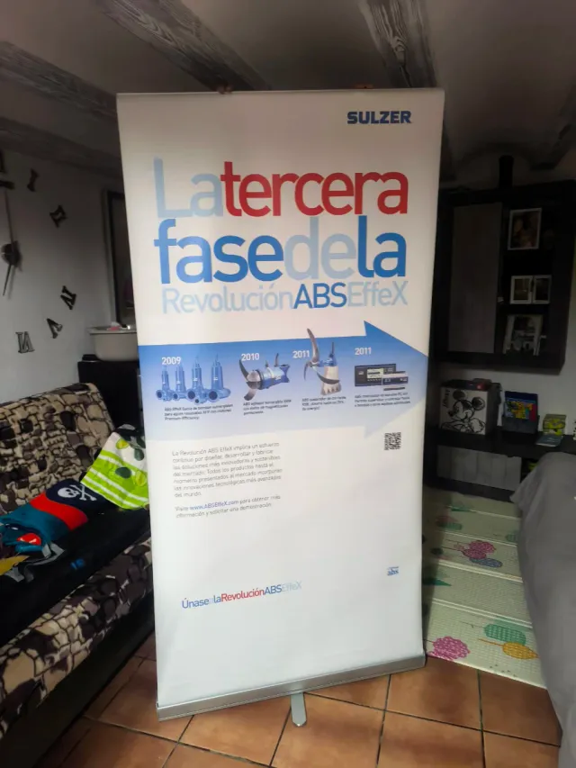 3 strutture arrotolabili con sacchetti