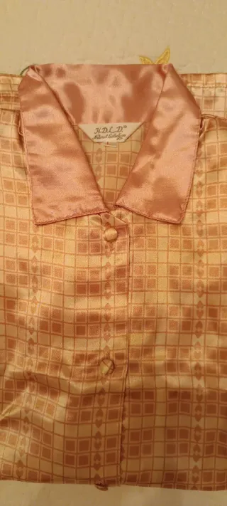 Pijama Seda Invierno Mujer Talla L