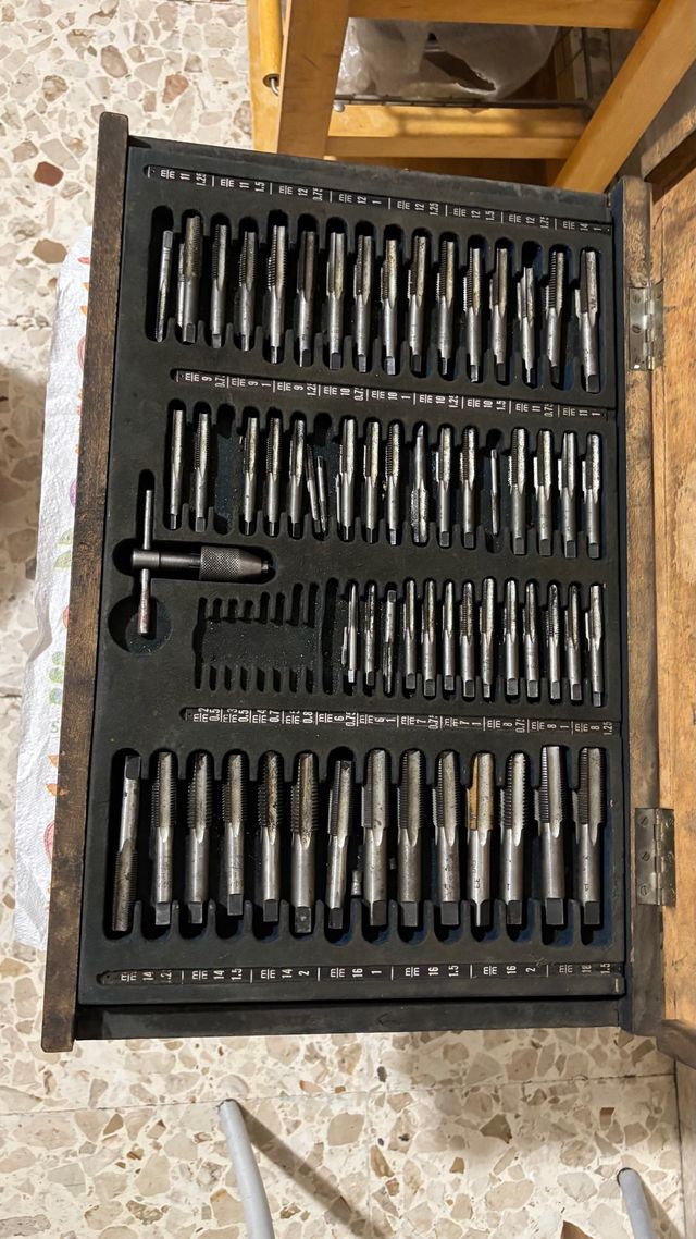 Set maschi/filiere epoca Fiat UTIT & F 1922-1956