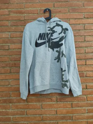 Sudadera Nike Gris Camuflaje