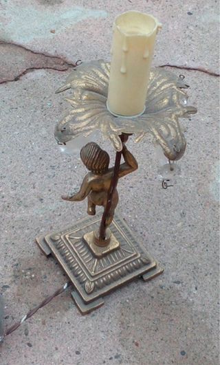 Lampada antica/Abat jour