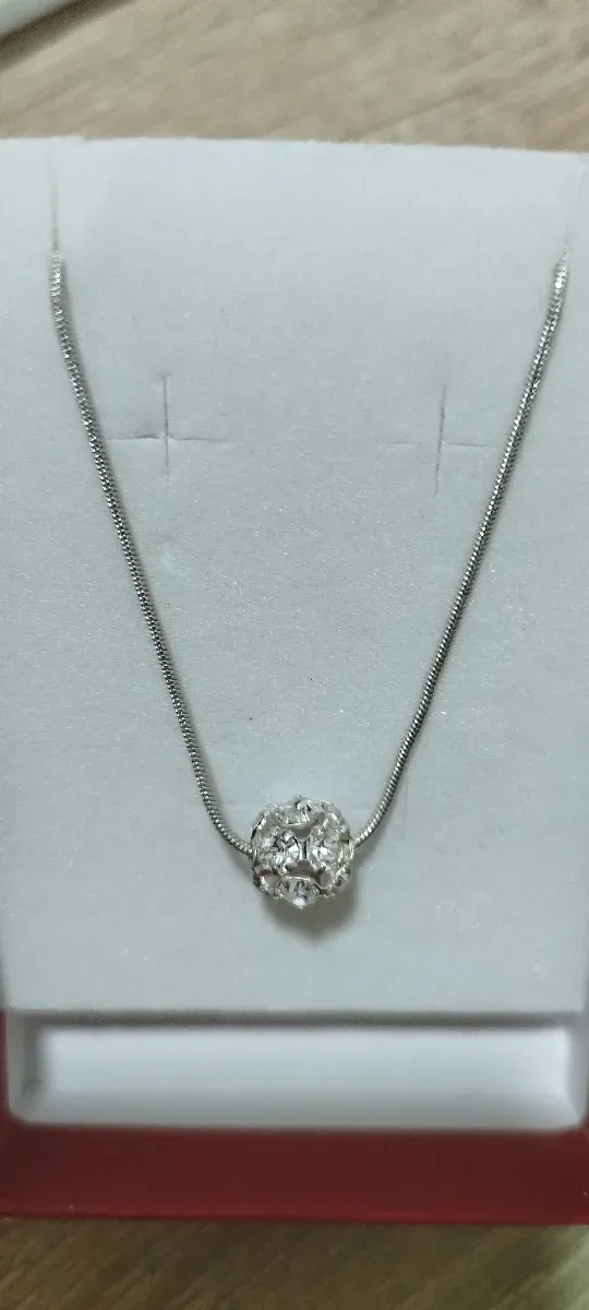 Colgante de Plata Ley y de Swarovski