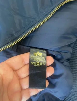 Chaqueta Alpha Industries Azul Talla M