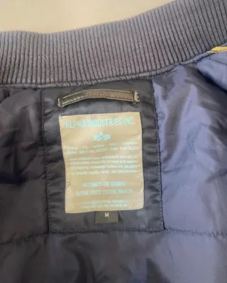 Chaqueta Alpha Industries Azul Talla M