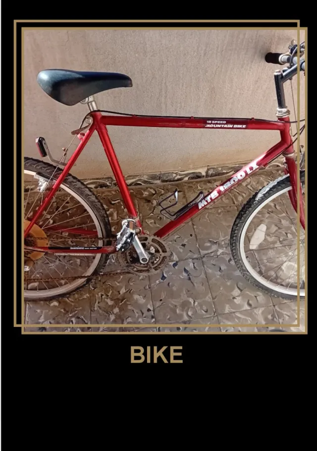 Bicicleta de Montaña MTB 1800 LX Roja