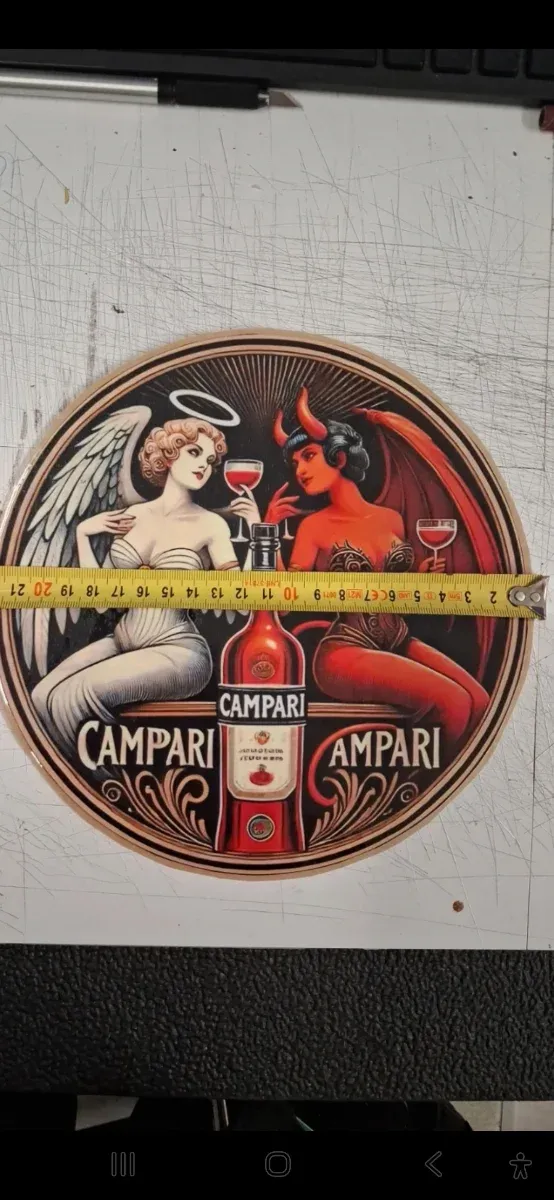 Adesivo grande Campari