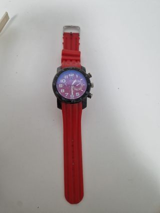 Orologio rosso Ferrari