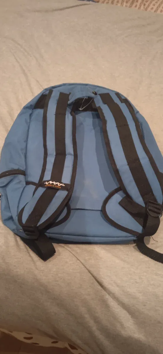 Mochila escolar azul VW Kombi